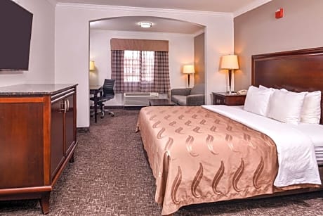 1 King Bed, Suite, Nonsmoking, Accessible