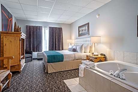 1 King Bed One-Bedroom Deluxe Suite Non-Smoking
