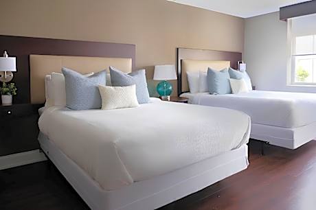 Efficiency Family Suite with Two Queen Beds and Living room - Non Smoking