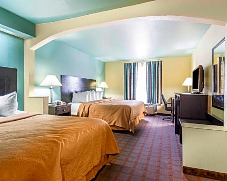 Room with King and Queen Bed