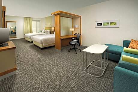 Studio, Multiple Beds (Hearing Accessible) (2 Queen Beds and 1 Double Sofa Bed)