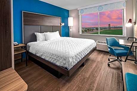 1 King Bed
