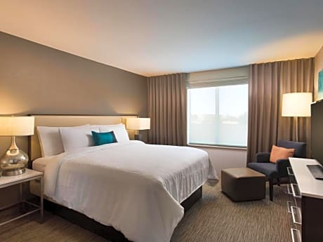 1 King Bed