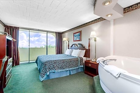 1 King Bed Deluxe Studio Suite Mountain View Smoking