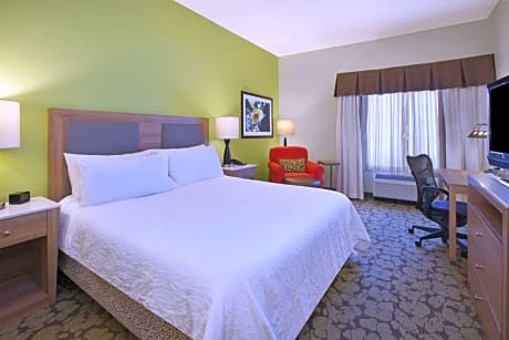King Room with Roll-In Shower - Mobility/Hearing Accessible
