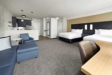 Studio Suite with Two Queen Beds and Sofa Bed