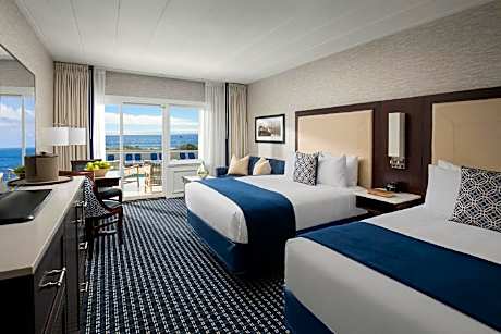 Queen Room with Two Queen Beds and Ocean View