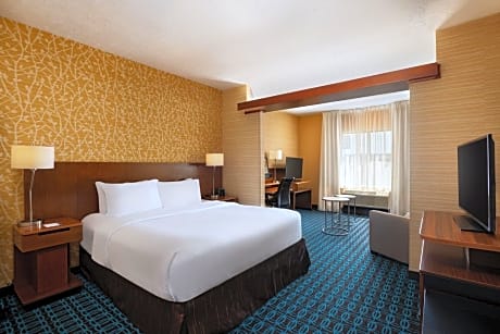 Suite, 1 King Bed with Sofa bed (Mobility Accessible, Tub) (1 King Bed and 1 Double Sofa Bed)