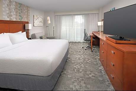 King Room with City View and Tub - Mobility Accessible