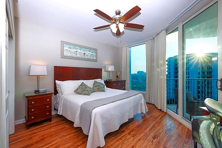 Marvelous 9th Floor Condo Gulf, Pool & Sunset View