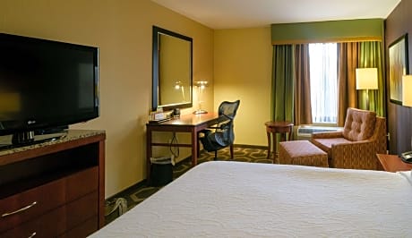 1 King Bed
