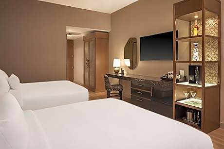 Queen Room with Two Queen Beds and City View