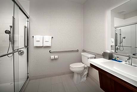 1 Bedroom Suite 2 Queen Communications Accessible Tub