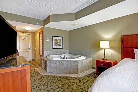 1 King Bed with Whirlpool