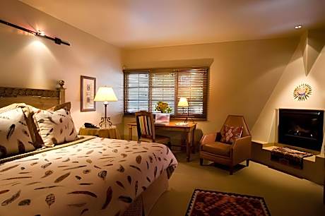 Hacienda King Room with Fireplace