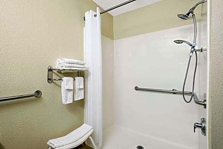 1 Queen Bed Mobility/Hearing Impaired Accessible Room Non-Smoking