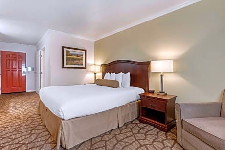 King Room with Roll-In Shower - Disability Access