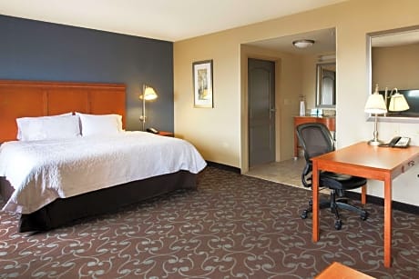 1 King Bed Hearing Accessible Studio Non-Smoking