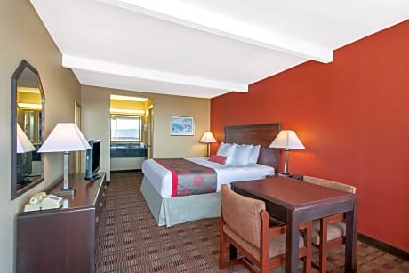 1 King Bed Mobility Accessible Room Non-Smoking