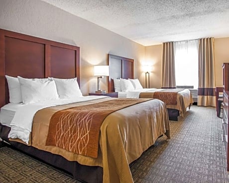 2 Double Beds, Business Room, Non-Smoking