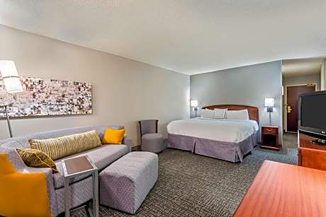 King Guest Room with Sofa Bed and Whirlpool