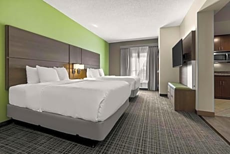 Efficiency Queen Suite with Two Queen Beds - Accessible/Non-Smoking