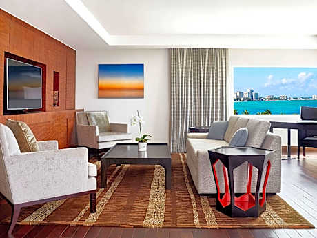 Presidential One-Bedroom King Suite with Ocean View