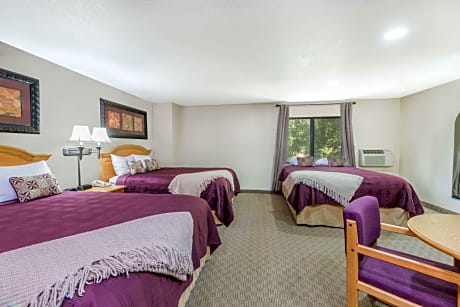 1 King Bed and 1 Queen Bed Two-Bedroom Suite Non-Smoking