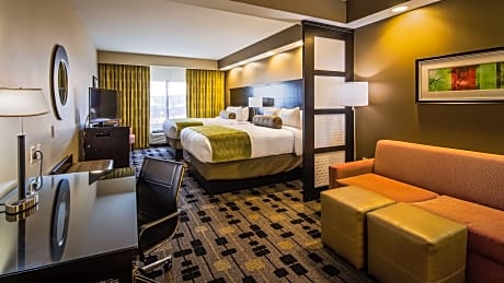 Accessible - 2 Queen, Non-Smoking, Mobility Accessible, High Speed Internet Access, Microwave And Re