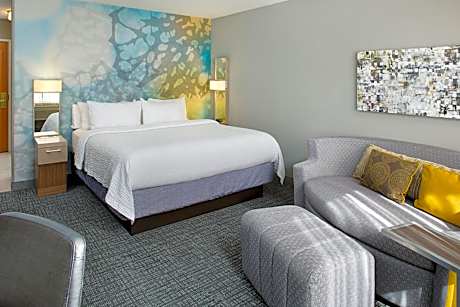 King Room with Transfer Shower - Mobility and Hearing Accessible