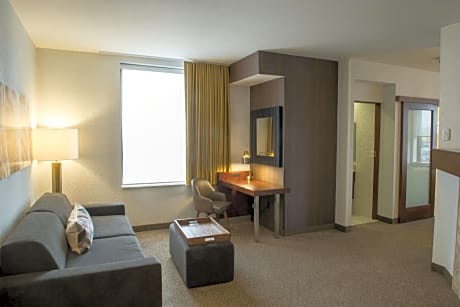 Suite, 1 King, Sofa bed, Corner room, Fireplace, Whirlpool