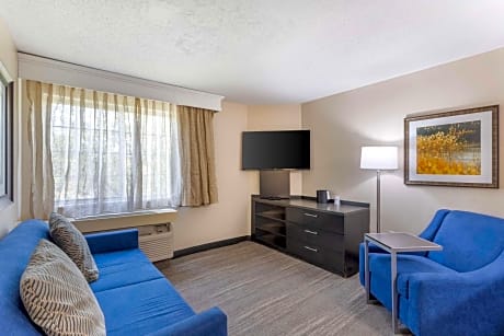 Queen Suite with Sofa Bed and Roll-In Showr - Disability Access/Non-Smoking