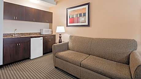 King Suite with Roll-In Shower - Disability Access