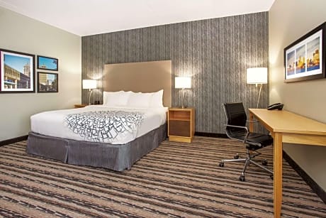 King Room with Roll-In Shower - Mobility/Hearing Accessible - Non-Smoking