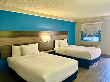 Deluxe Double Room with Two Double Beds