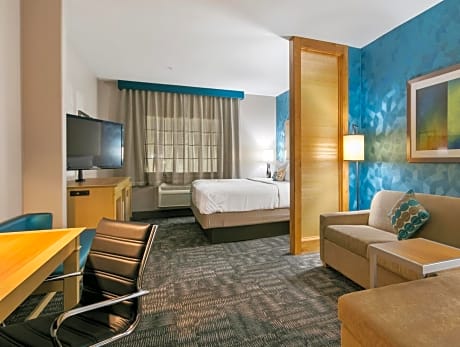 King Suite with Roll-in Shower - Mobility Access