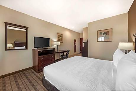 1 King Bed, Non-Smoking, High Speed Internet Access, Microwave, Refrigerator, Coffee Maker, Full Bre