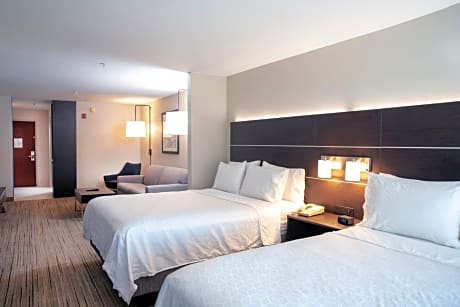 Queen Suite with Two Queen Beds and Sofa Bed