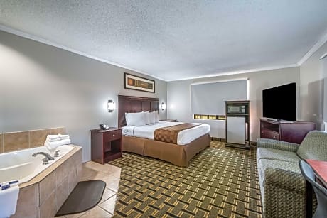 1 King Bed Jetted Tub Suite Smoking