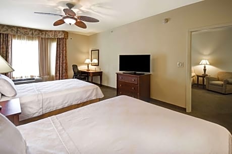 2 Queen Accessible Bathtub Suite Non-Smoking