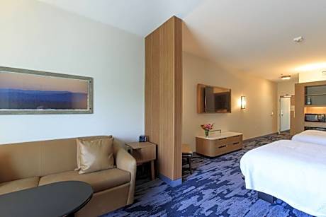 Suite with Two Queen Beds and Sofa Bed