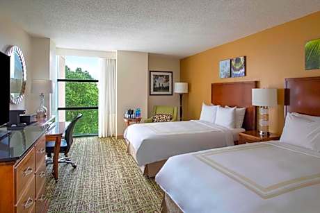 Corner Double Room with Two Double Beds