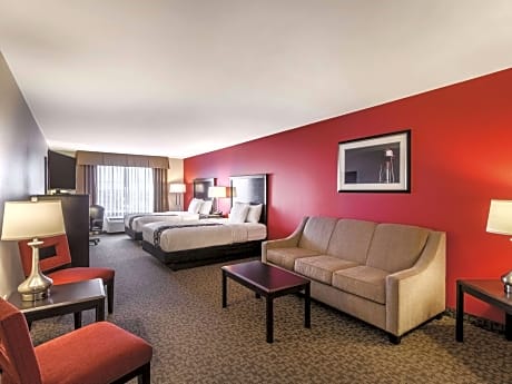 2 Queen Beds Deluxe Suite Non-Smoking