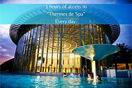 Les Thermes de Spa by La Cour de la Reine Hôtel, Suites & accès gratuit au centre thermal