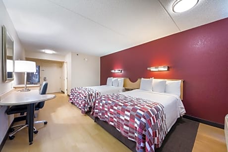 Standard Room with Two Double Beds Smoke Free