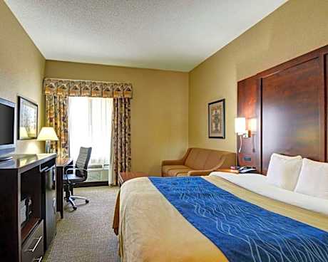 1 King Bed, Suite, Nonsmoking, Upgrade