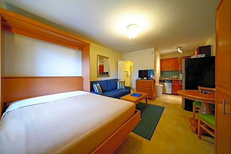 Studio with Pool View