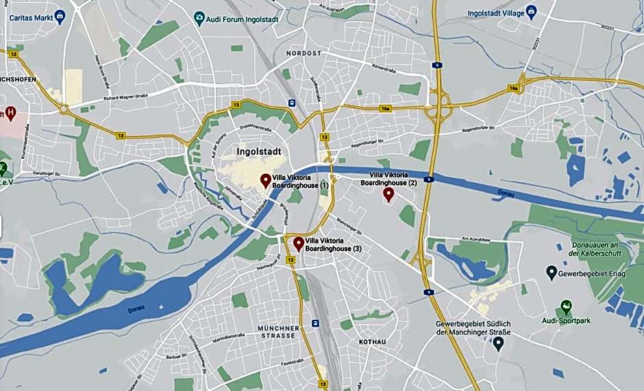 Villa Viktoria 1 - Apartments - City center