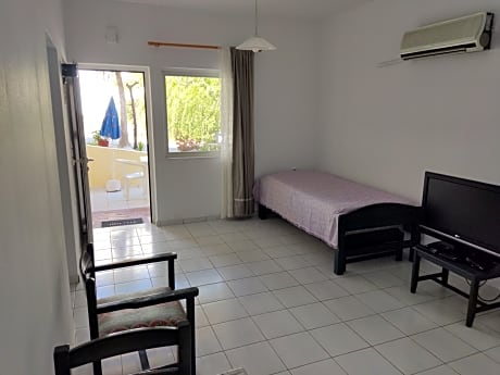 One-Bedroom Apartment with Garden View