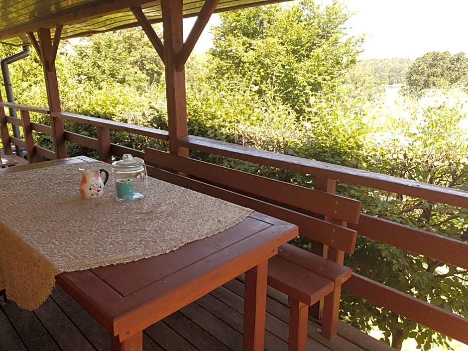 Domek nad jeziorem, Kalinówka w Olchowcu, Solina